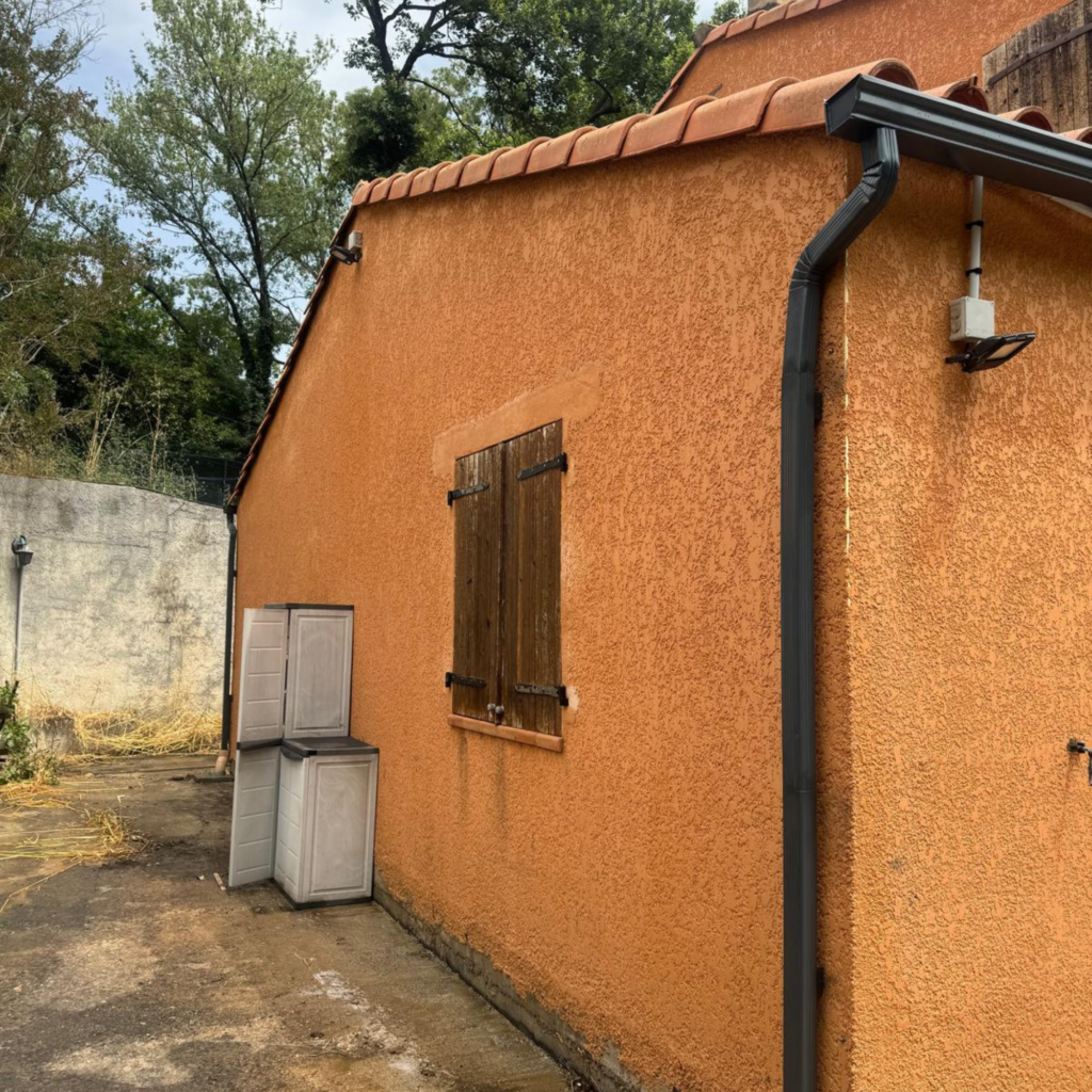 Ravalement de façade avant après
