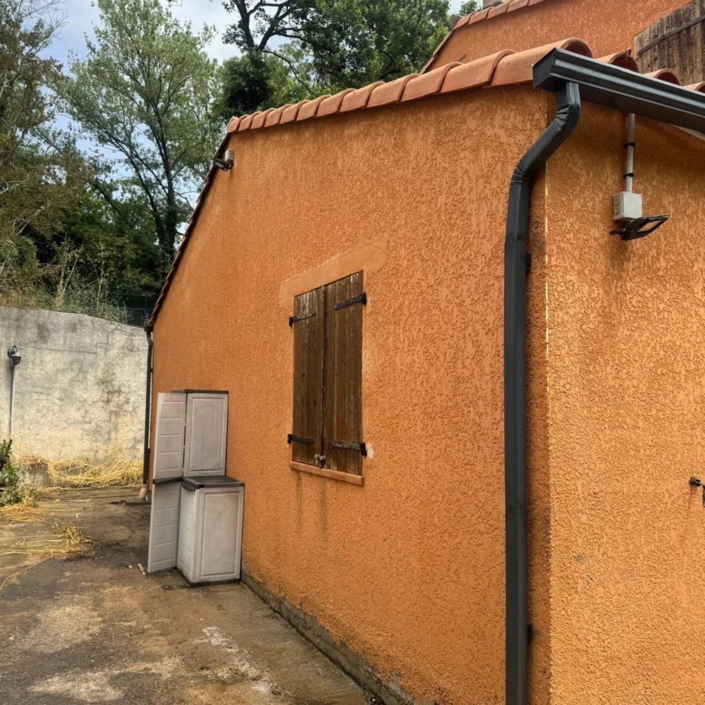 Ravalement de façade avant après