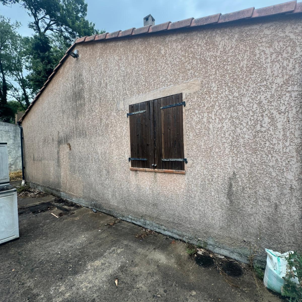 Ravalement de façade avant après