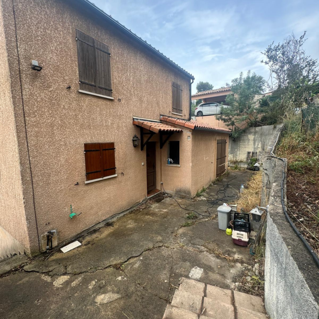 Ravalement de façade avant après
